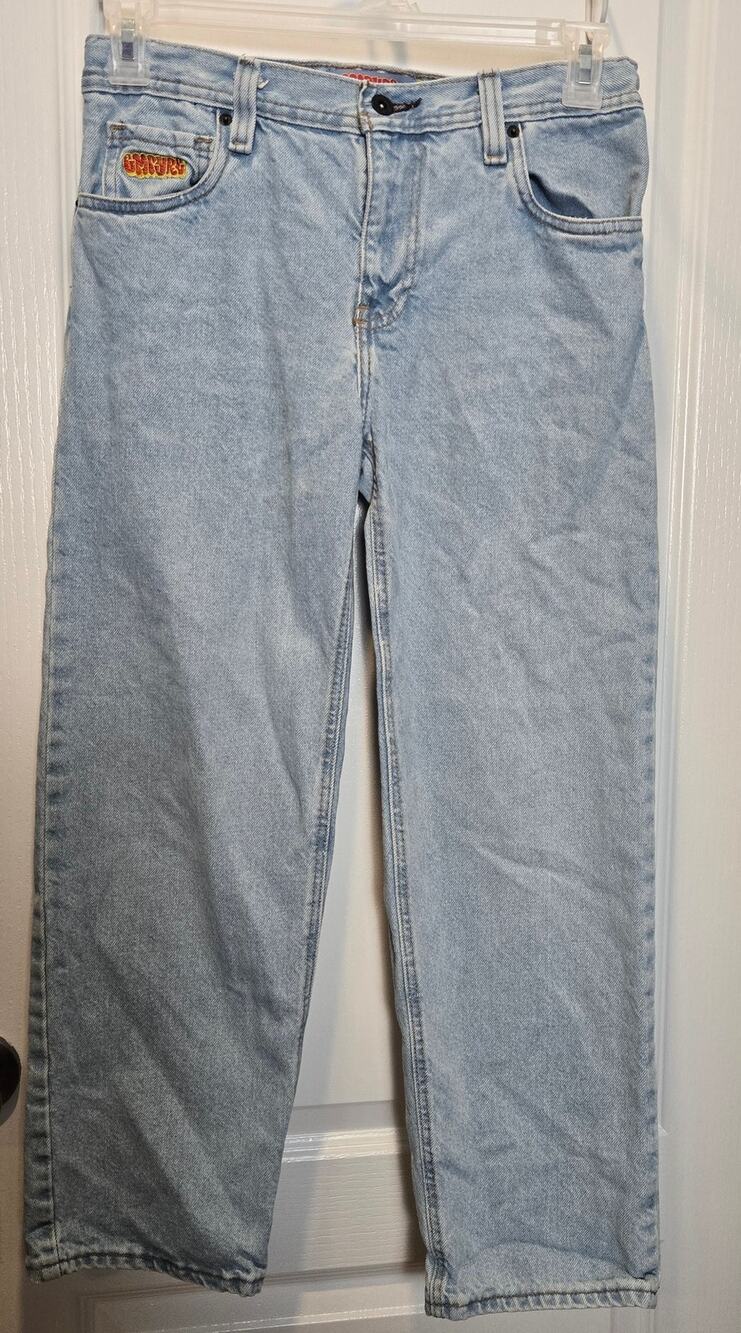 Empyre jeans sz 27 adjustable waist streetwear skate jeans